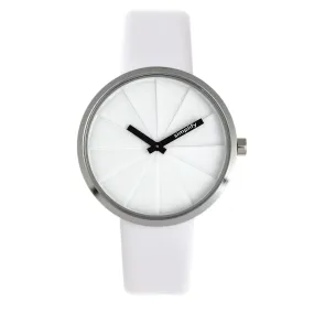 Simplify The 4000 Leather-Band Watch