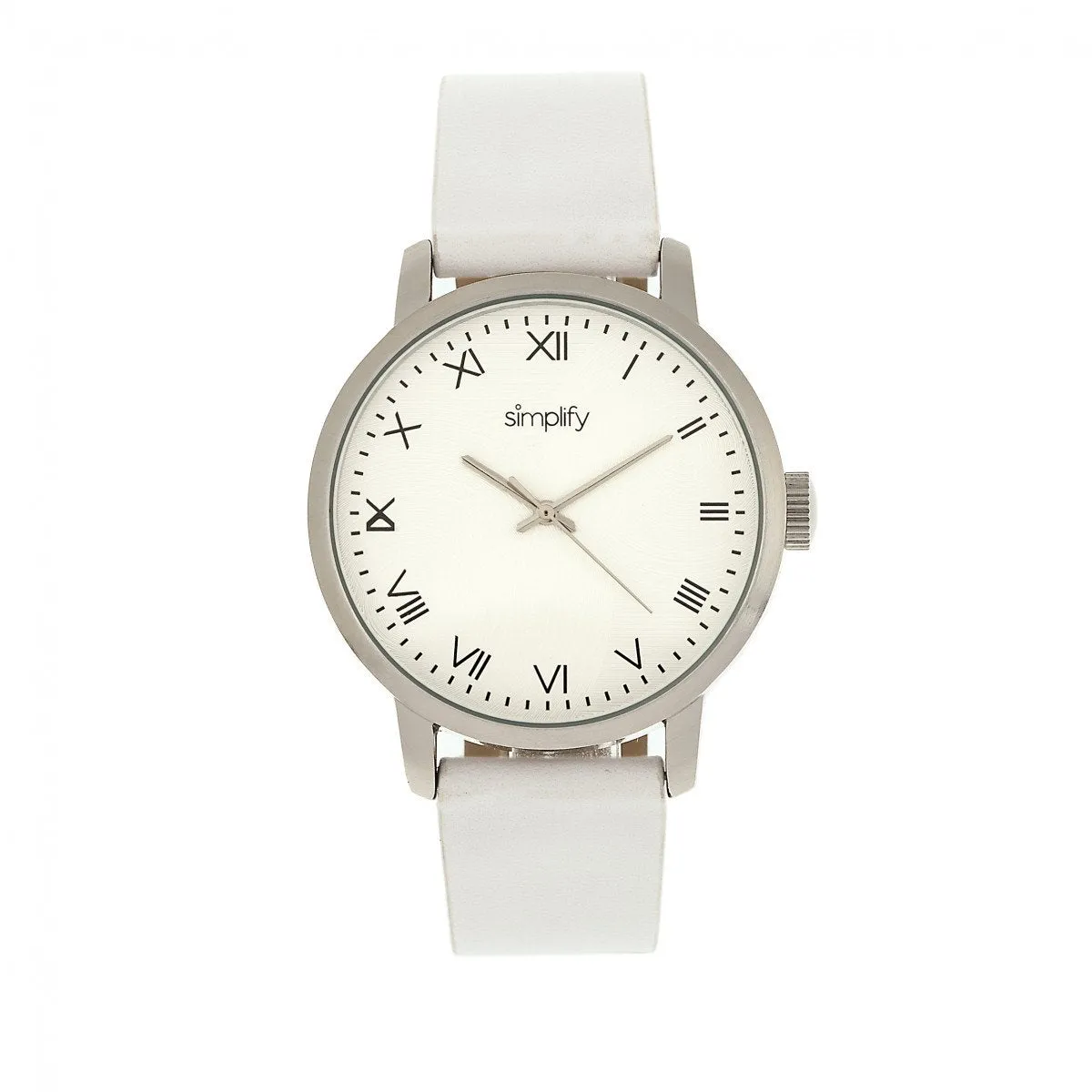 Simplify The 4200 Leather-Band Watch