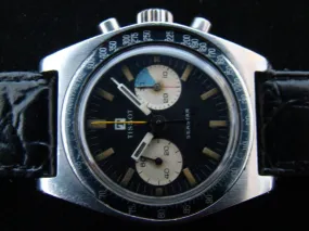 Sold!!! Vintage Serviced Tissot Seastar Two CHRONOGRAPH LEMANIA 870 Circa 1970s Watch !!