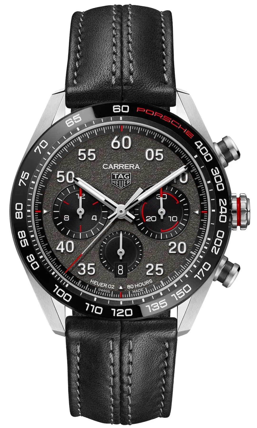 TH Watch Carrera PORSsche Heuer 2 AutoMTic Chronograph