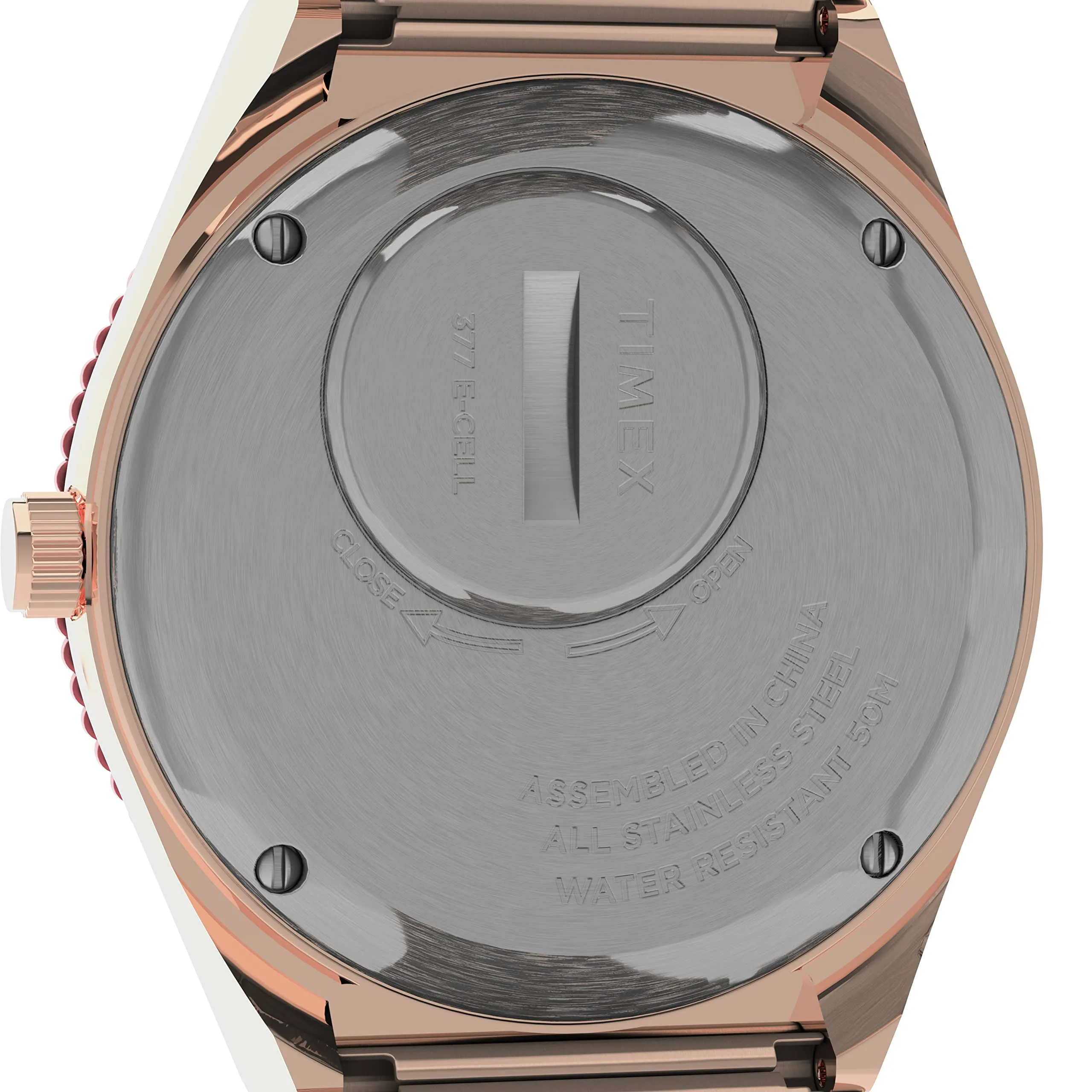 TIMEX Women Stainless Steel Analog Pink Dial Watch-Tw2U81500, Band Color-Multicolor