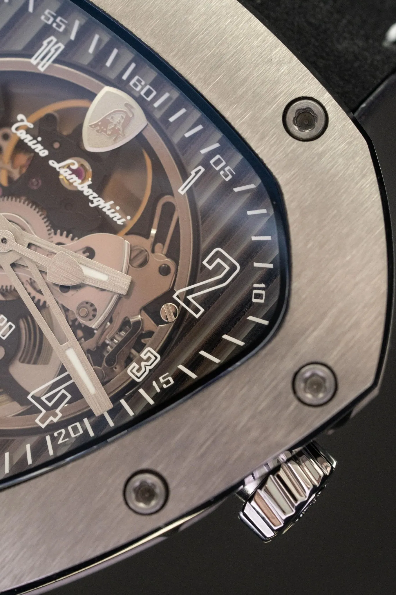 Tonino Lamborghini Spyderleggero Skeleton Watch Titanium TLF-T06-1