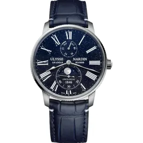 Ulysse Nardin Marine Torpilleur Moonphase Aventurine