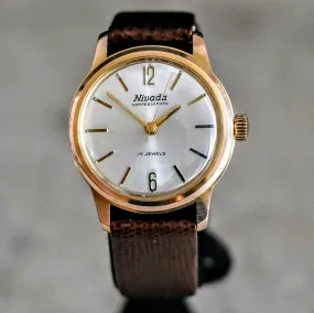 Vintage NIVADA Compensamatic Wristwatch Caliber AS ST 1802/03 17J Swiss Watch