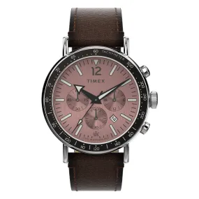 Waterbury Chronograph 43mm Leather Band