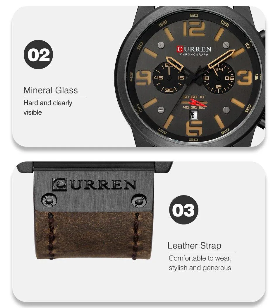 Waterproof Sport Wrist Watch