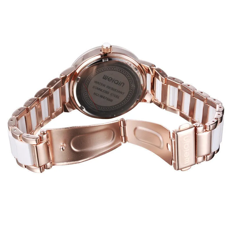 WEIQIN Brand Luxury Ceramic Watches Genuine Ceramic Watch New Design Fashion Watch Women Wristwatch Lady Watch