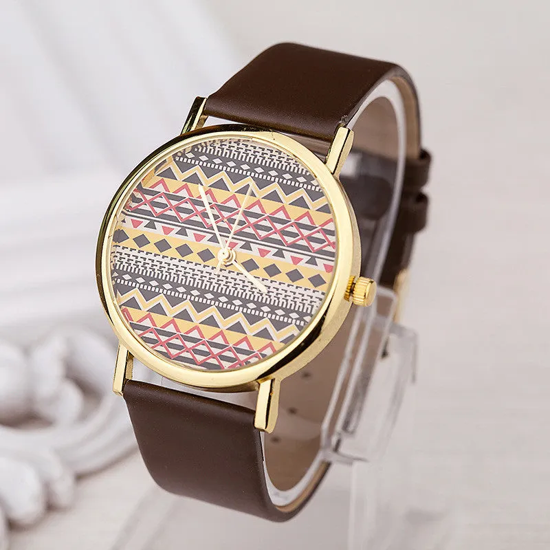 Women's Watch Bohemian Totem Pattern