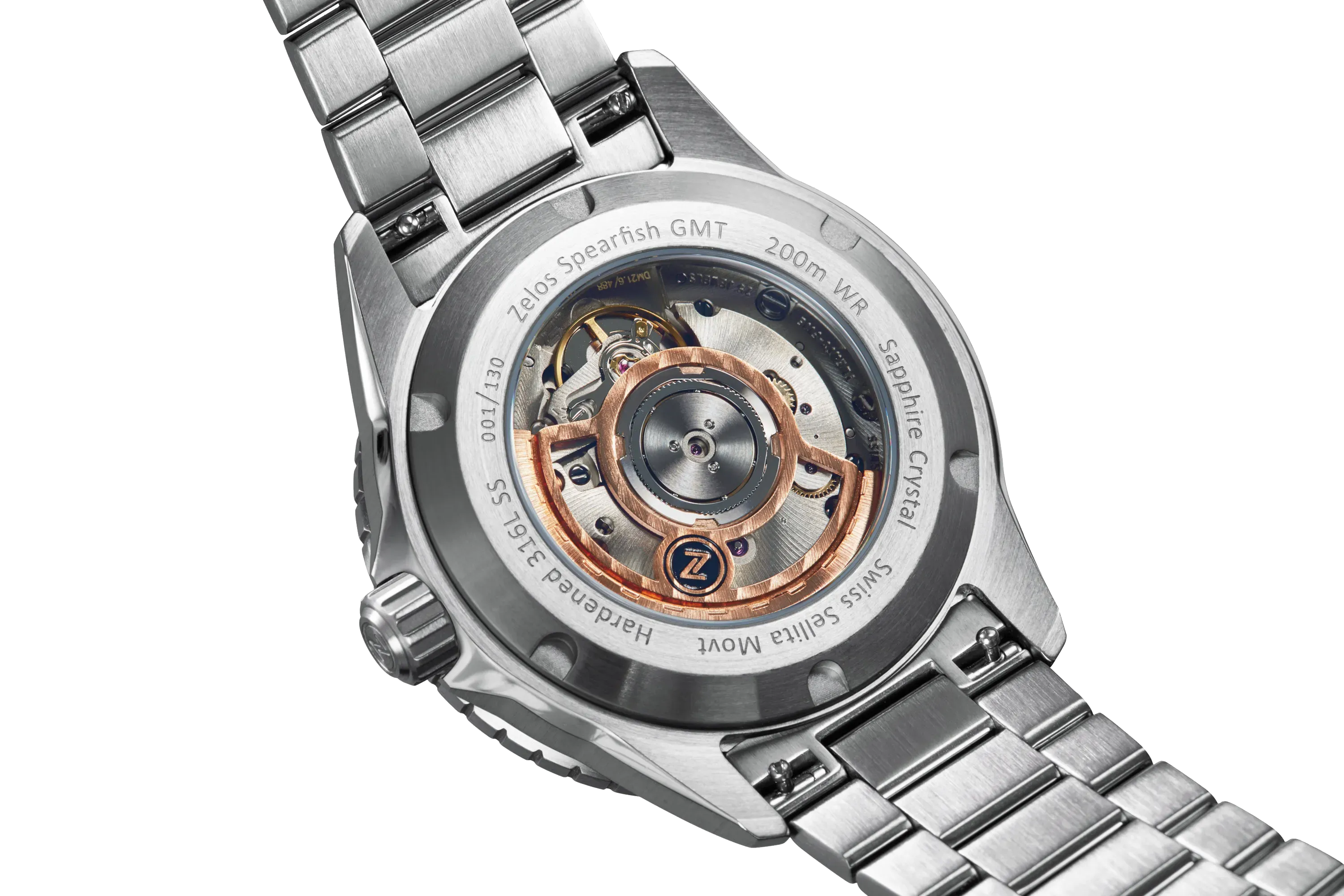 Zelos Spearfish GMT Aventurine