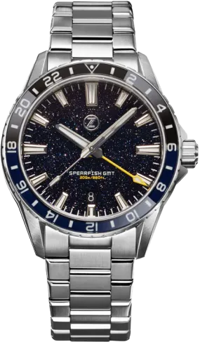 Zelos Spearfish GMT Aventurine